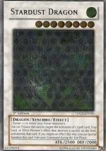 Sternenstaubdrache (V.4) TDGS-040 Ultimate Rare Excellent Deutsch