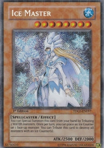 Eismeisterin TDGS-097 Secret Rare Good Deutsch