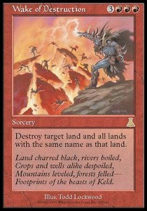 Wake of Destruction UDS-99 Rare Played Englisch