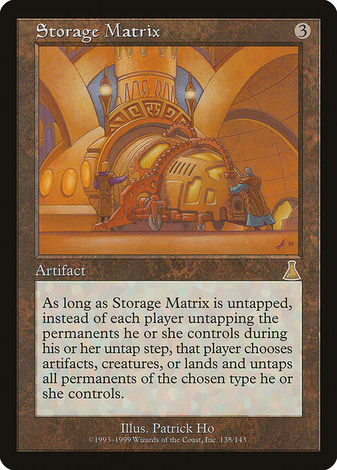 Storage Matrix UDS-138 Rare Played Englisch