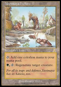 Yavimaya Hollow UDS-143 Rare Good Englisch