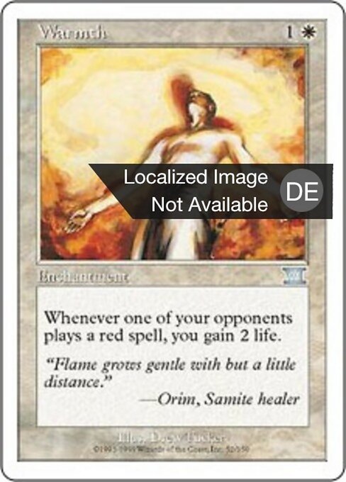 Wärme 6ED-52 Uncommon Light Played Deutsch