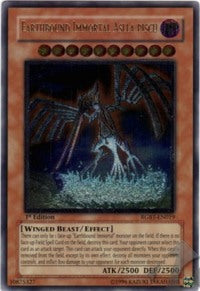 Erdgebundener Unsterblicher Aslla piscu RGBT-DE019 Ultimate Rare Excellent Deutsch 1. Auflage