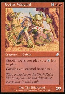 Goblin-Kriegshäuptling SCG-97 Uncommon Good Deutsch
