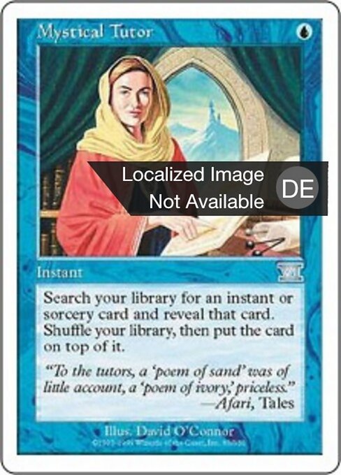 Mystischer Lehrmeister 6ED-83 Uncommon Played Deutsch
