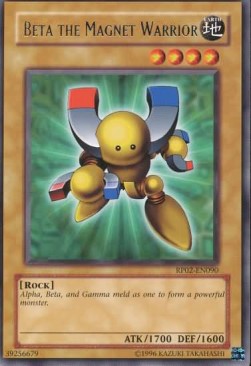 Beta, Magnetkrieger RP02-090 Rare Played Deutsch