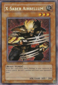 X-Säbel Airbellum HA01-DE011 Secret Rare Light Played Deutsch
