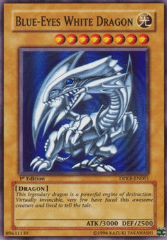 Blauäugiger w. Drache DPKB-001 Super Rare Poor Deutsch 1. Auflage
