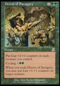 Dekret der Wildheit SCG-115 Rare Excellent Englisch
