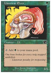Llanowar Elves 6ED-239 Common Excellent Englisch