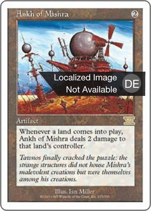 Mishras Ankh 6ED-273 Rare Played Deutsch
