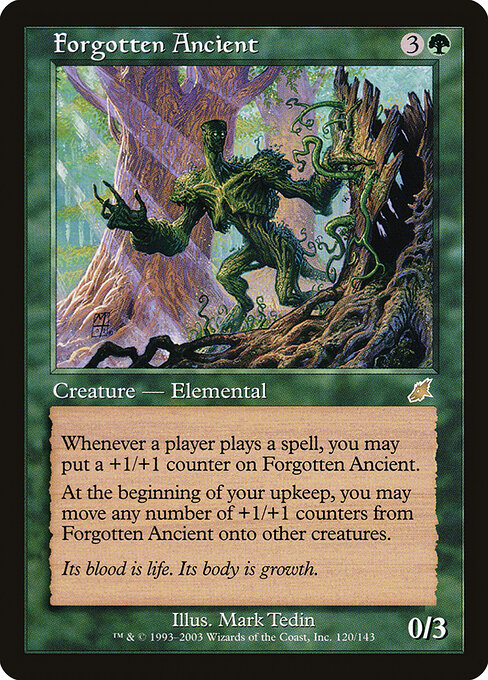 Forgotten Ancient SCG-120 Rare Good Englisch
