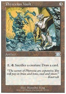 Phyrexian Vault 6ED-307 Uncommon Light Played Englisch