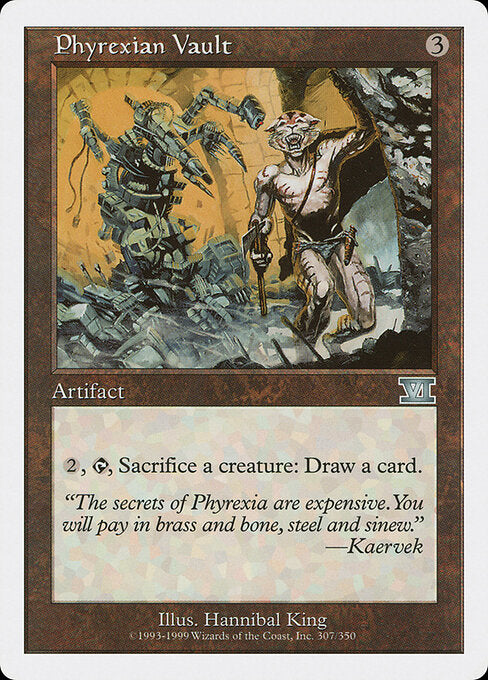 Phyrexian Vault 6ED-307 Uncommon Light Played Englisch