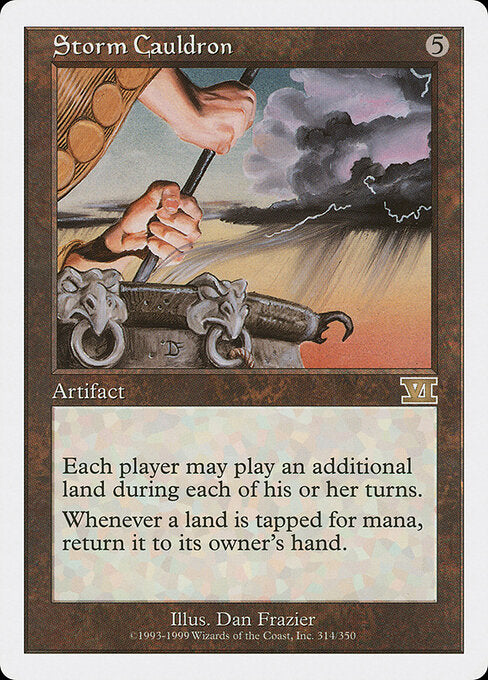 Storm Cauldron 6ED-314 Rare Good Englisch