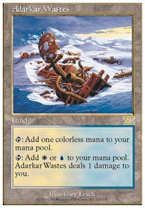 Adarkar Wastes 6ED-319 Rare Excellent Englisch