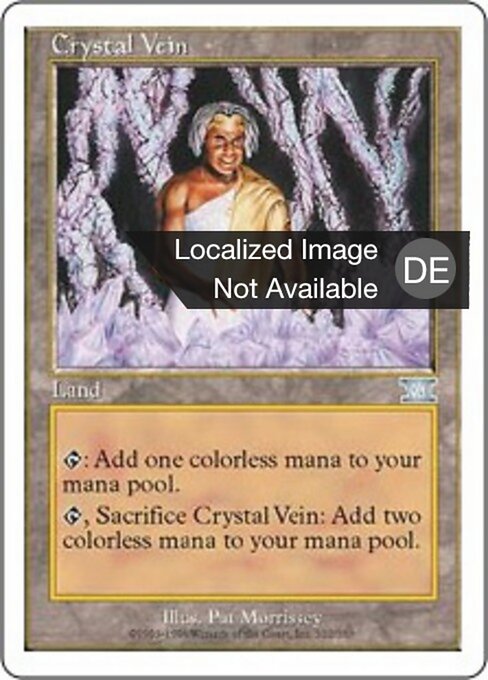 Kristallader 6ED-322 Uncommon Light Played Deutsch