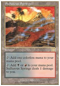Sulfurous Springs 6ED-328 Rare Excellent Englisch