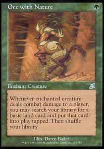 One with Nature SCG-125 Uncommon Excellent Englisch