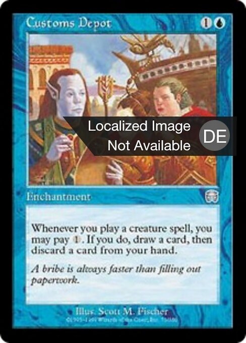 Zollstation MMQ-71 Uncommon Good Deutsch Foil