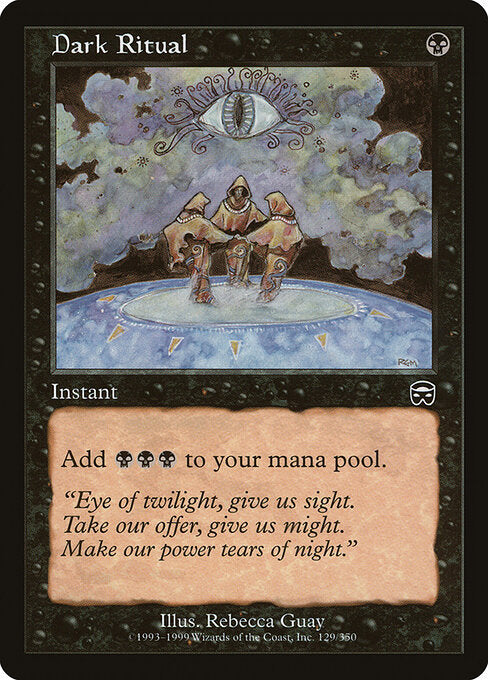 Dark Ritual MMQ-129 Common Excellent Englisch