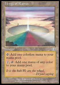 Steinkreis des Ramos MMQ-318 Uncommon Excellent Deutsch Foil