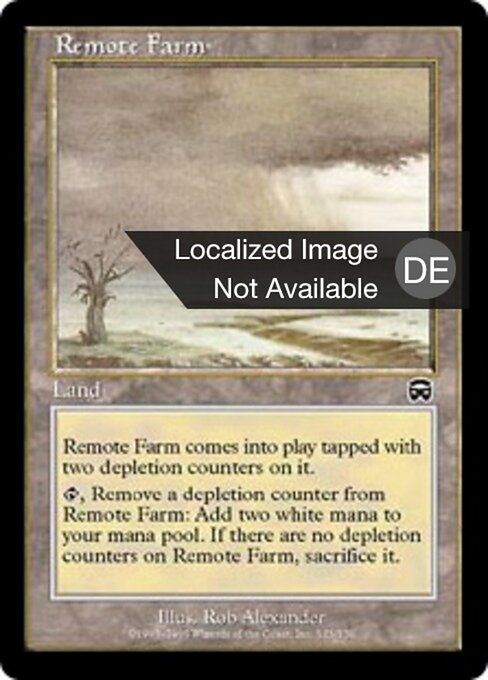 Entlegene Farm MMQ-323 Common Light Played Deutsch