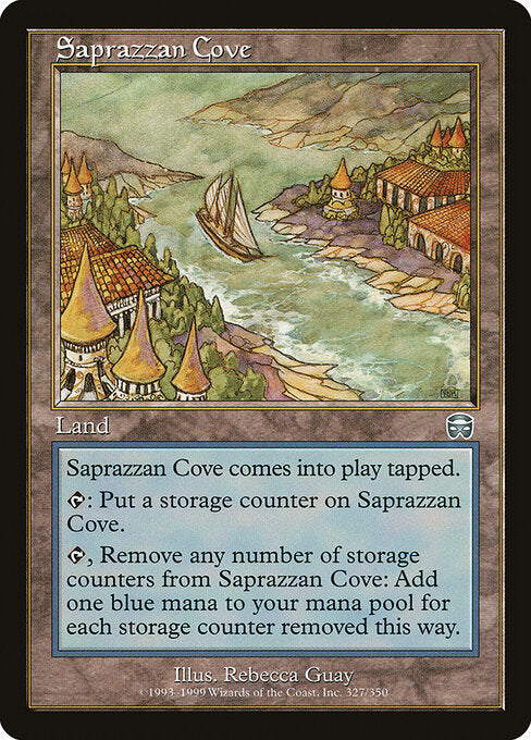 Saprazzan Cove MMQ-327 Uncommon Light Played Englisch