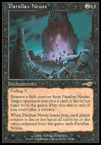 Parallax Nexus NEM-63 Rare Light Played Englisch