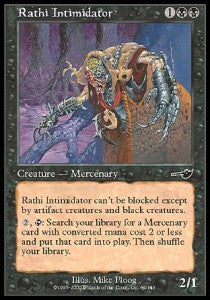 Rathi Intimidator NEM-69 Common Near Mint Englisch