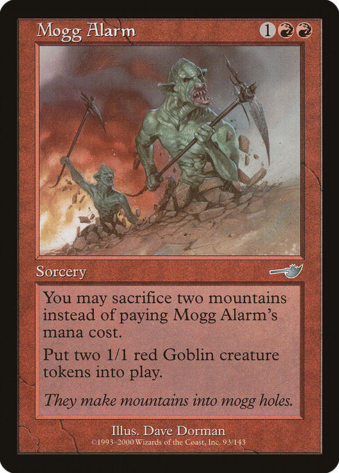 Mogg Alarm NEM-93 Uncommon Good Englisch