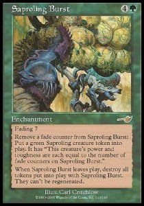 Saproling Burst NEM-113 Rare Good Englisch