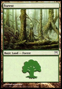 Wald (V.1) CHK-303 Land Excellent Deutsch Foil
