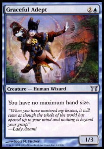 Anmutiger Adept CHK-63 Uncommon Light Played Deutsch