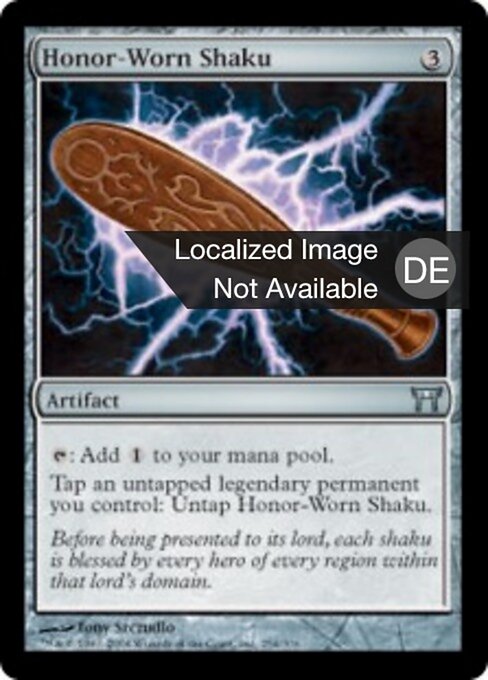 Ehrenbeladenes Shaku CHK-254 Uncommon Good Deutsch