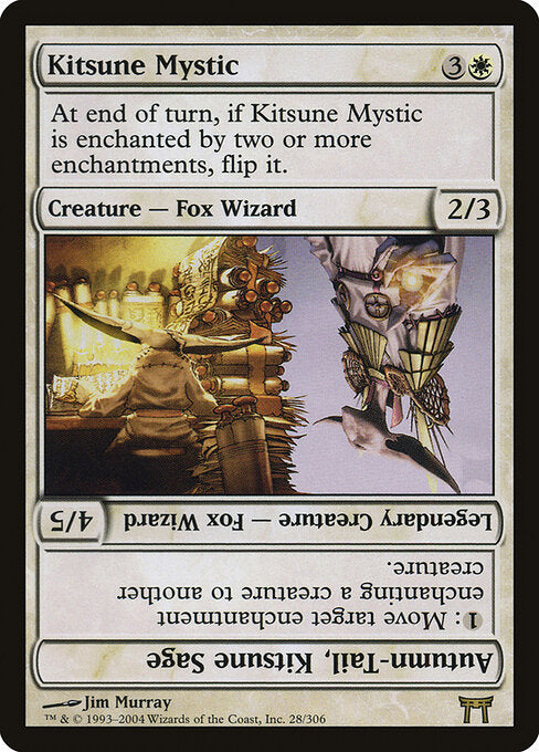 Kitsune-Mystiker CHK-28 Rare Good Englisch