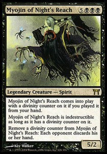 Myojin of Night's Reach CHK-126 Rare Good Englisch