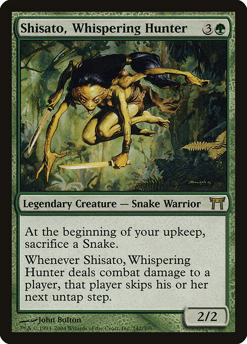Shisato, Whispering Hunter CHK-242 Rare Excellent Englisch