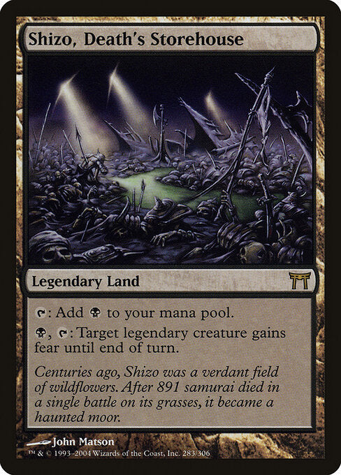 Shizo, Death's Storehouse CHK-283 Rare Good Englisch