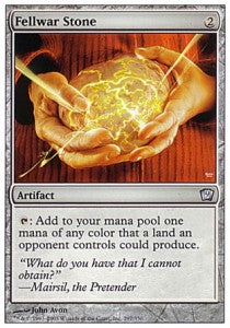Fellwar Stone 9ED-297 Uncommon Light Played Englisch
