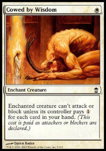 Cowed by Wisdom SOK-5 Common Played Englisch Foil