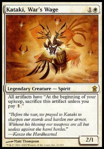 Kataki, War's Wage SOK-14 Rare Light Played Japanisch