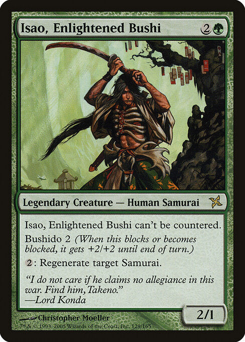 Isao, Enlightened Bushi BOK-129 Rare Excellent Englisch