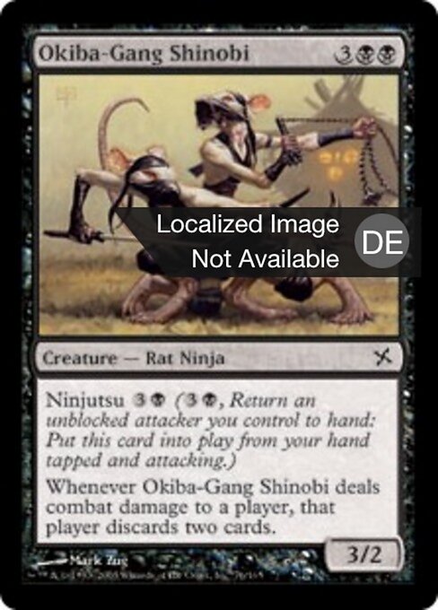 Shinobi der Okiba-Bande BOK-76 Common Played Deutsch
