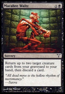Macabre Waltz DIS-47 Common Light Played Englisch Foil