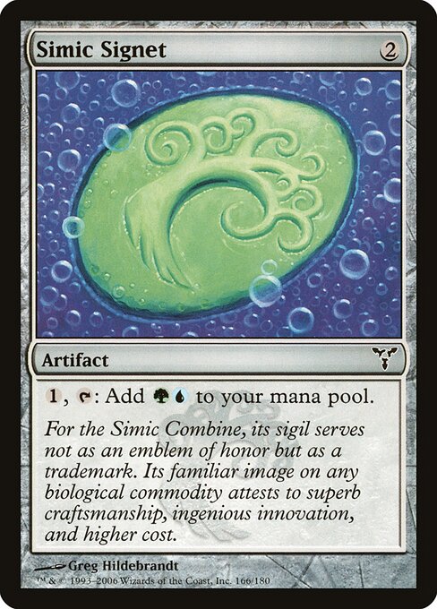 Simic Signet DIS-166 Common Light Played Englisch