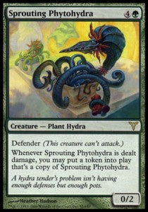 Sprouting Phytohydra DIS-95 Rare Light Played Englisch