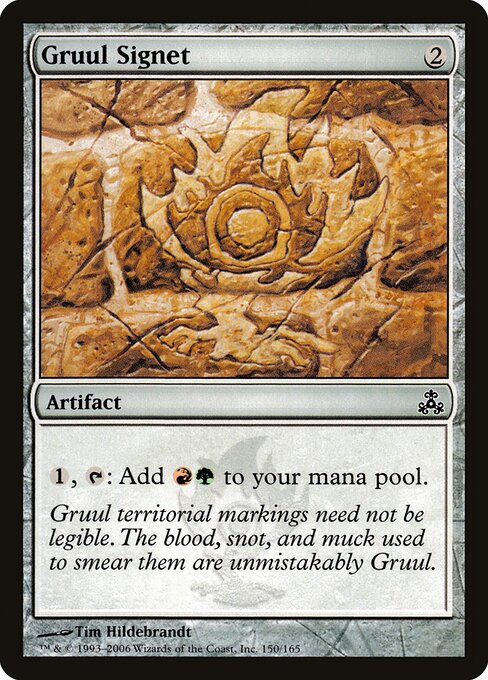 Gruul-Petschaft GPT-150 Common Excellent Englisch