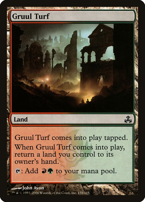 Gruul Turf GPT-158 Common Excellent Englisch