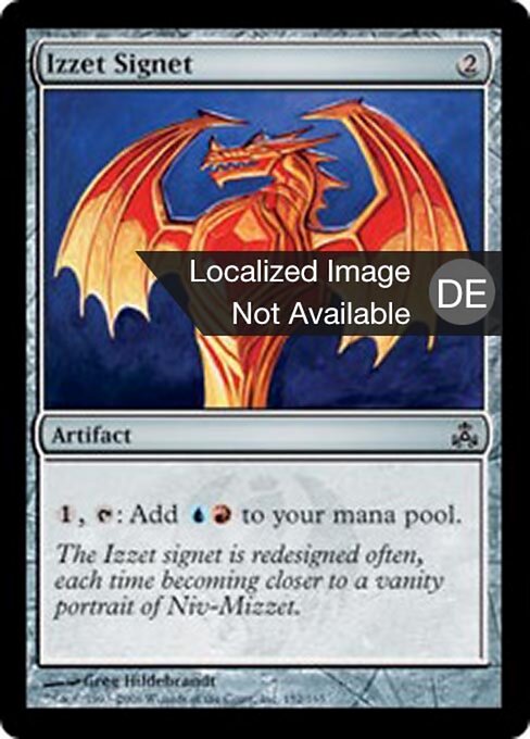 Izzet-Petschaft GPT-152 Common Good Deutsch Foil